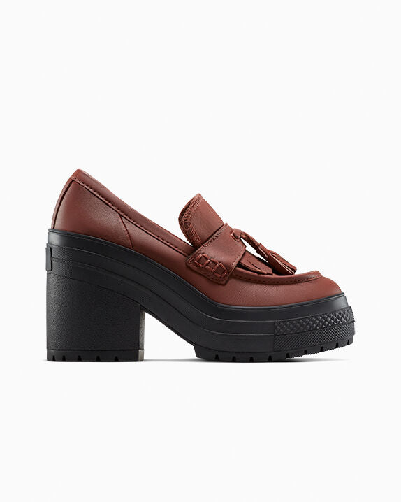 Chuck 70 De Luxe Heel Loafer Platform Leather Low Top