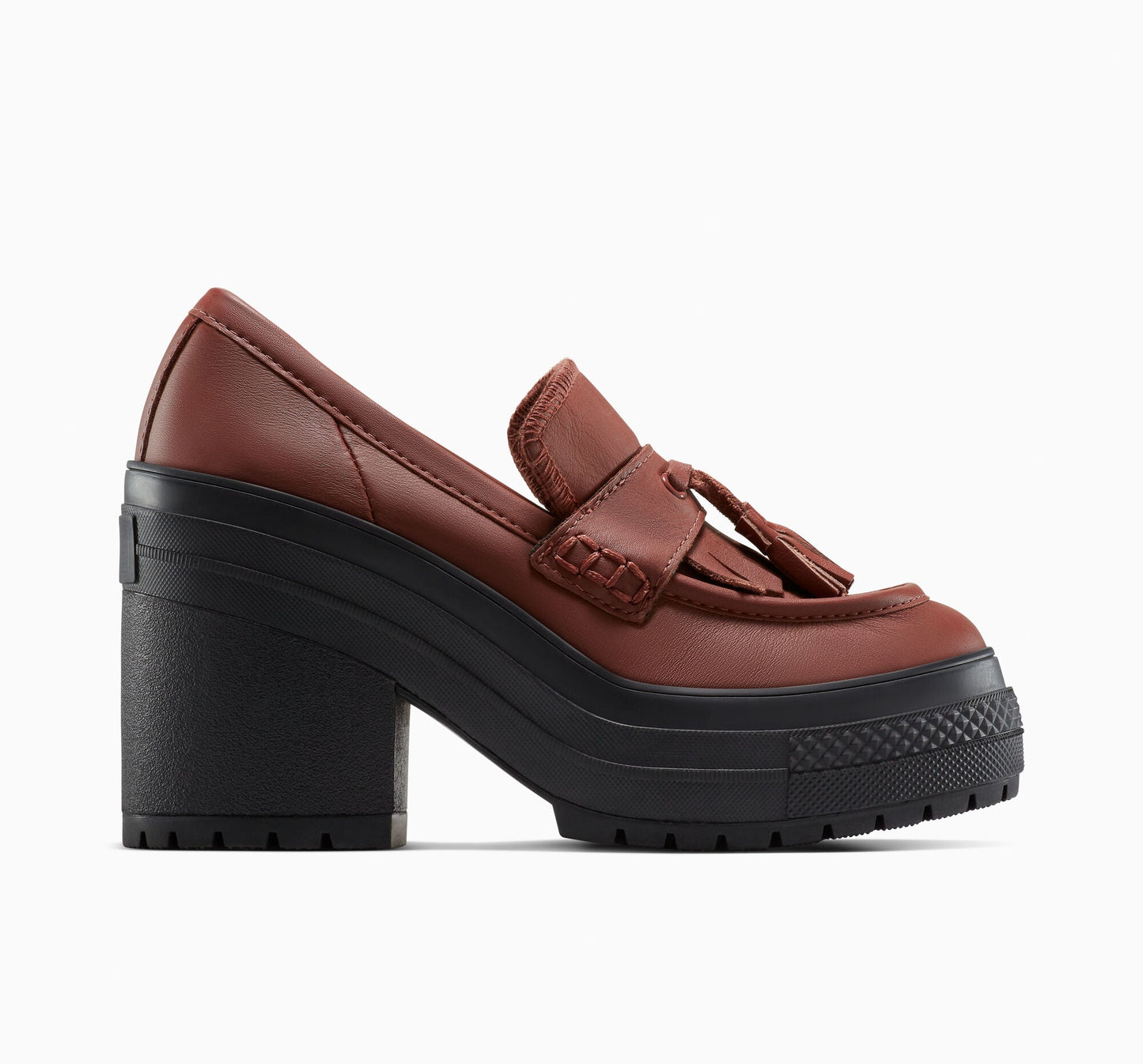 Chuck 70 De Luxe Heel Loafer Platform Leather Low Top