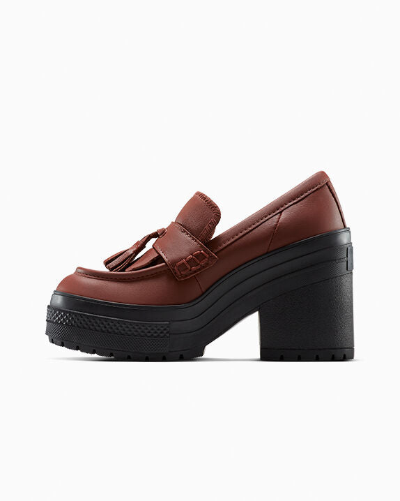 Chuck 70 De Luxe Heel Loafer Platform Leather Low Top
