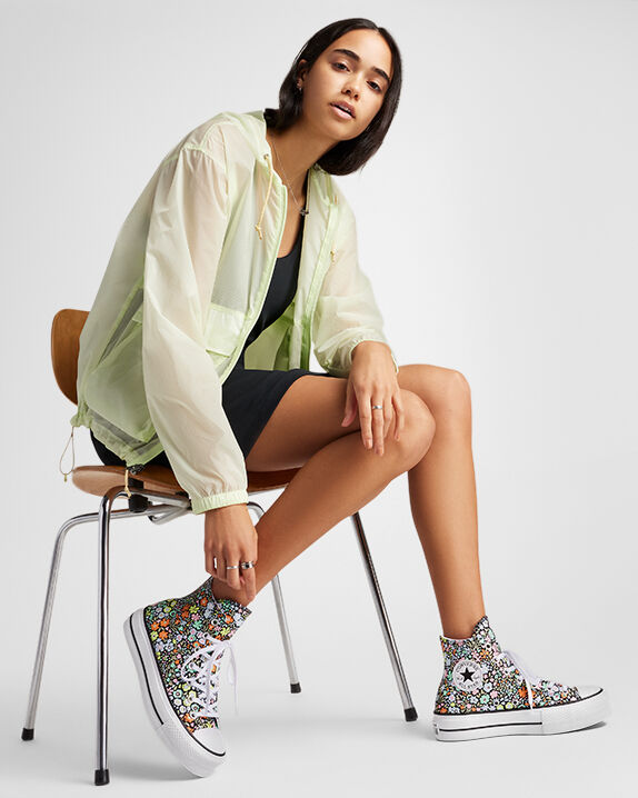 Chuck Taylor All Star Lift Allover Florals High Top