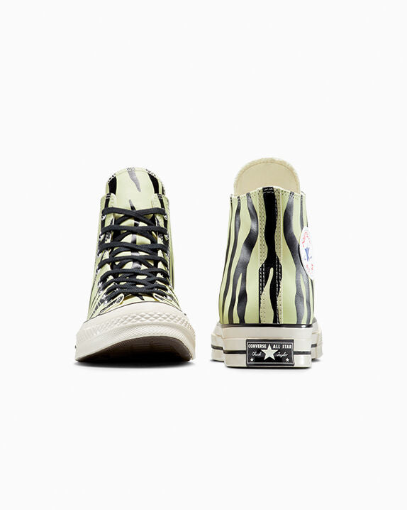 Chuck 70 Glow-In-The-Dark Zebra Print High Top