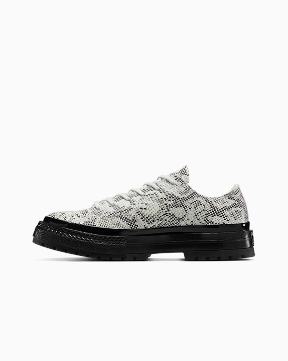 Chuck 70 Formal Suede Snake Print Low Top