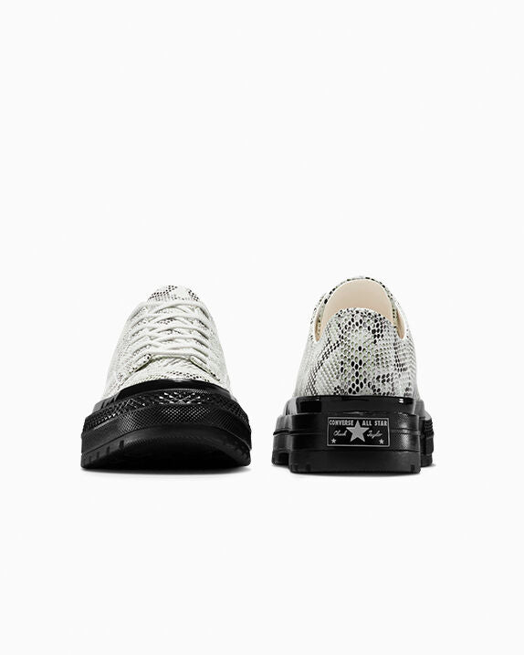Chuck 70 Formal Suede Snake Print Low Top