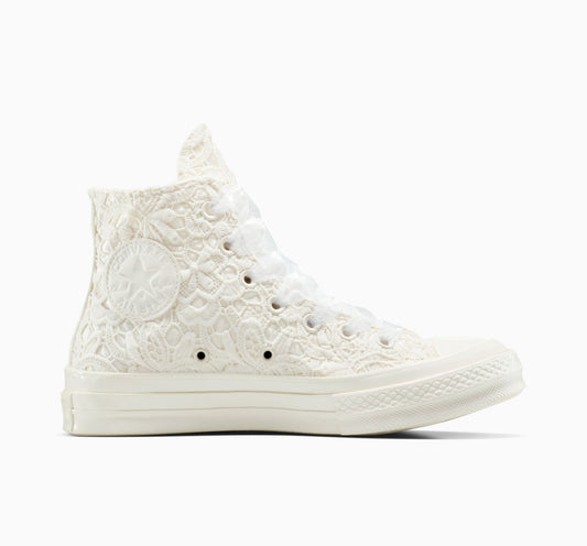 Chuck 70 Crocheted Satin High Top