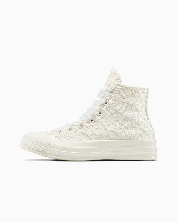 Chuck 70 Crocheted Satin High Top