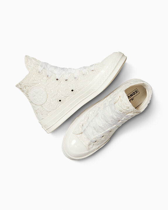 Chuck 70 Crocheted Satin High Top