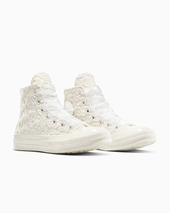 Chuck 70 Crocheted Satin High Top