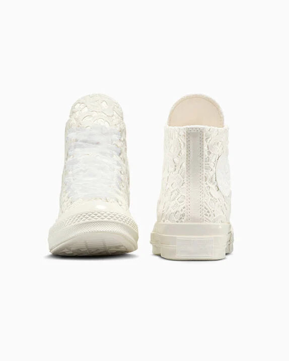 Chuck 70 Crocheted Satin High Top