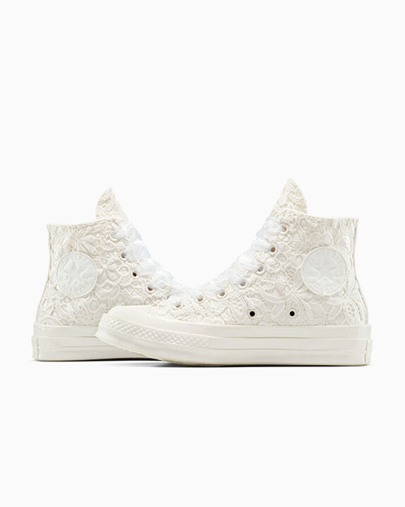 Chuck 70 Crocheted Satin High Top