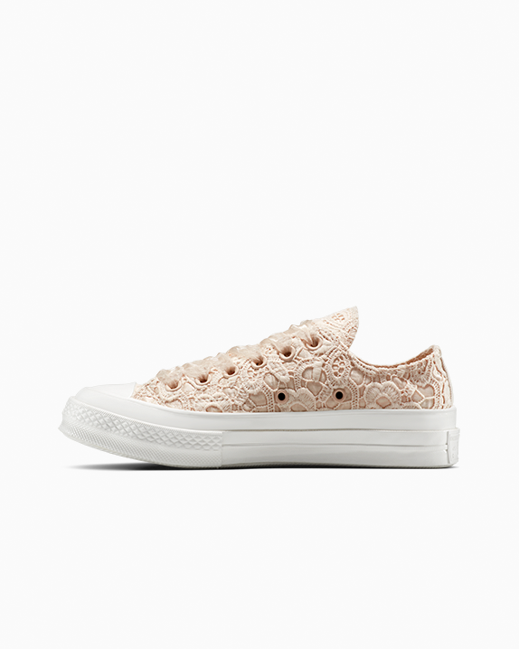 Chuck 70 Crocheted Satin Low Top