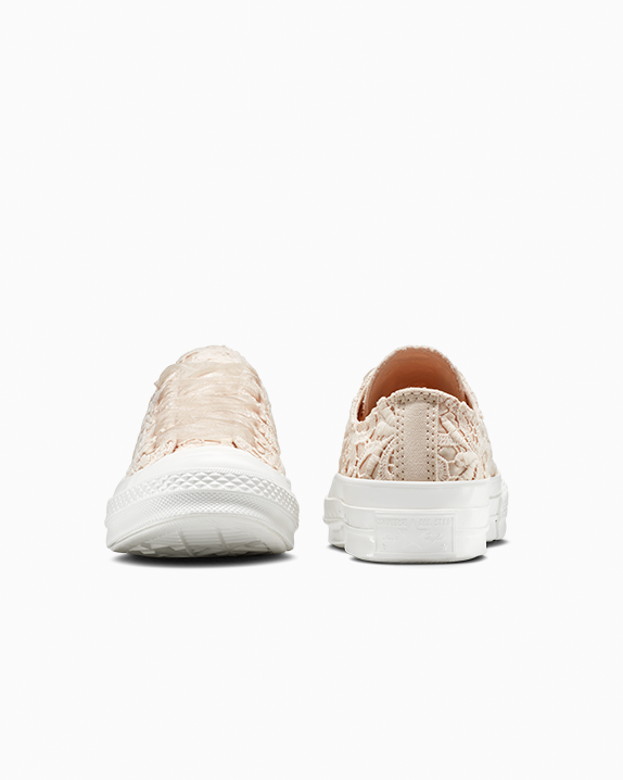 Chuck 70 Crocheted Satin Low Top