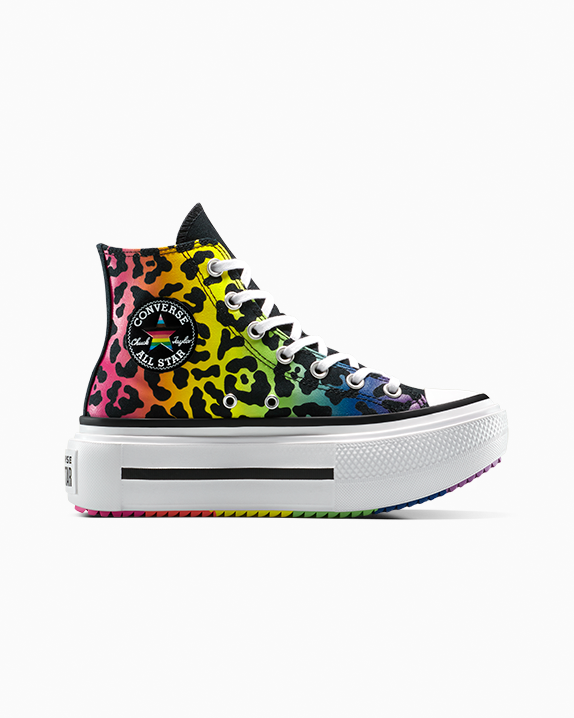 Chuck Taylor All Star Lift Double Stack Platform Pride High Top