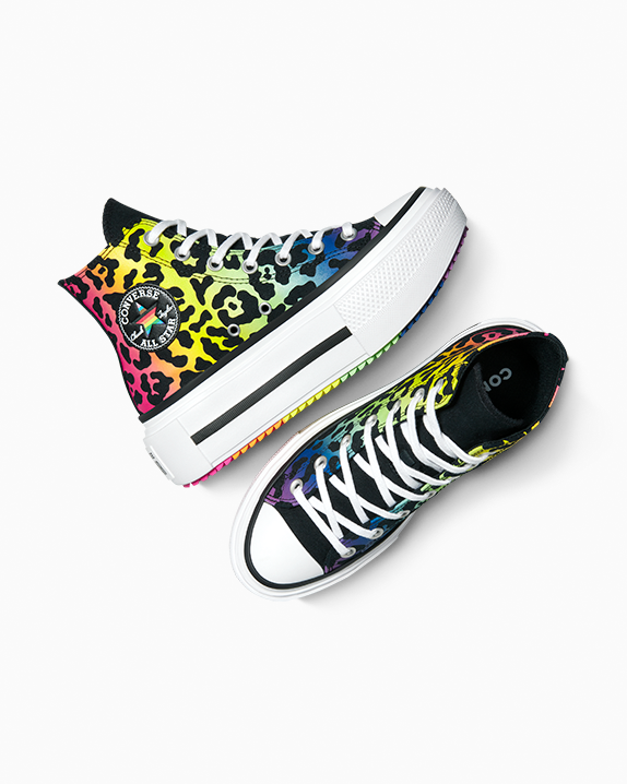 Chuck Taylor All Star Lift Double Stack Platform Pride High Top