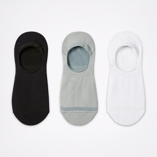 Men's Microfiber Nylon Ultra-low Liner 3-Pack Socks